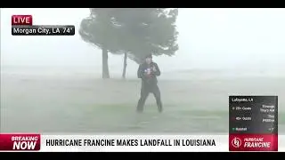 Hurricane Francine Makes Landfall in Louisiana