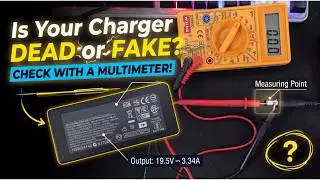 How to Test a Laptop Charger With a Multimeter | Check If It’s Working or Not
