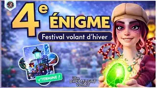 Festival volant d’hiver : résoudre la 4ᵉ énigme (lampadaires) | Disney Dreamlight Valley