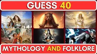 Guess about Mythology and Folklore from around the world - History Quiz
