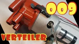 VW Käfer Verteiler 009 . Umbau für Turbo oder Kompressor. Kontaktlose Zündung einbauen .Begrenzen.