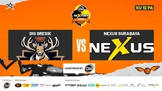 CLEO NEXTGEN CUP 2025 SERI 3 I KU 12 PUTRA I SIG GRESIK VS NEXUS SURABAYA