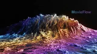 Mesmerizing Liquid Color Waves &ndash; Satisfying AI Animation