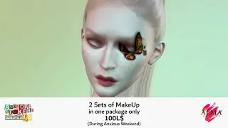 Secondlife. Alma Makeup. Anxious Weekend Ep2
