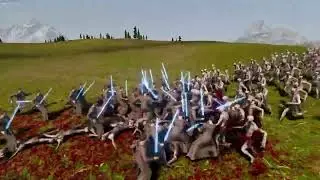 200 Jedi Fight an Army of 1 Million Zombies?! - UEBS 2