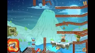 Hambo Trigger Happy level 4-42 Walkthrough Gameplay (Gold Medal Level 42 Solution)