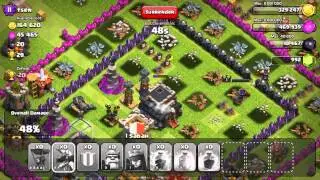 Clash f clans high level raid