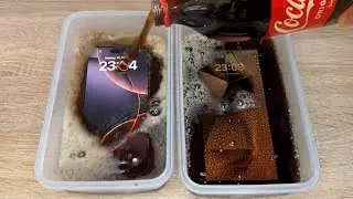 iPhone 16 Pro Max vs Samsung S24 Ultra   Coca Cola FREEZE Test! OMG!