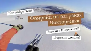 Викторьевка: фрирайд на ратраках вокруг вулкана!