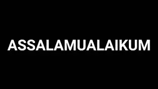 Sample Suara Google Translate - ASSALAMUALAIKUM