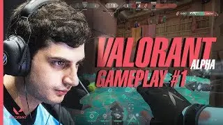mixwell discovering Valorant #1 - Gameplay on the map Haven