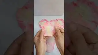how to make tissue paper flower || DIY easy tissue paper flower 🌸✨|#diy #craft #idea #viral #shorts