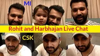 Rohit Sharma and  Harbhajan Singh live Instagram chat| #Harbhajansingh #Rohitsharma #IPL2020
