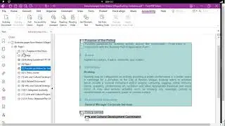 Foxit Accessibility   Checking and Correcting Reading Order