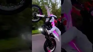 ❗️👉 ТГК- andrew_stunter #supermoto #stunt #moto #motorcycle #motolife #fantic125 #wheelie #питбайк
