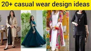 Casual dress design 2024 | plain dress design ideas