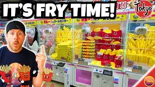 We Found a Claw Machine Full of French Fries in Japan!