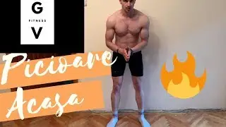 Exercitii pentru Picioare Acasa | Fara Echipament