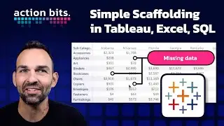 Action Bits: Simple Scaffolding in Tableau, Excel, SQL