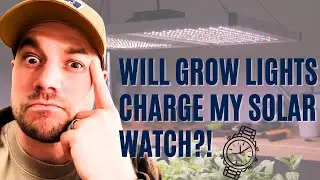 Will grow lights charge my Garmin Instinct Solar Watch?