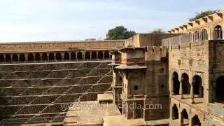 Chand Baori: one of the deepest and largest step wells in India