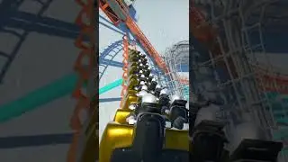 COASTER CRASH! #planetcoaster #shorts