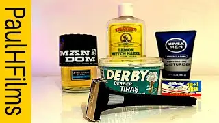 Schick Platinum DE Razor | Classic Derby Shaving Soap