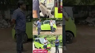 💵140 ரூபாக்கு 230kms போலாமா மக்களே  !!!😲 MG Comet EV !!!🧐|  MG Comet EV | #evcars #comet #tatamotors