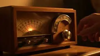 Vintage Dial Radio ASMR &ndash; Tuning Through Static & Finding the Perfect Station