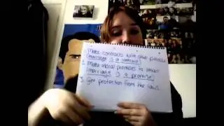 Chloe writes her reasons for being @Out4Marriage