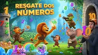 O Grande Resgate dos Números Mágicos! 🔢🎉 | Detetives da Floresta | Animação Infantil Educativa