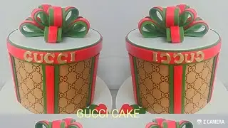 How to make a GUCCI cake  decorating //