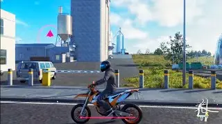 The Crew 2 - KTM EXC 450 Supermoto First Person Drive - iPhone iOS Gameplay