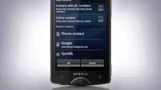 Xperia mini pro. Поддержка. Работа с контактами.