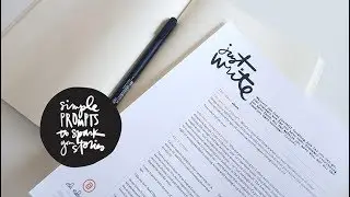 New Start With Story Subscription From Ali Edwards: Just Write