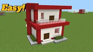 Minecraft: How To Build A Small Modern House Tutorial (#170)