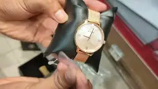 Unboxing Titan  New watch 95238WM01 || MOP Dial With Mesh Chain Watch #watch #rainfo7067