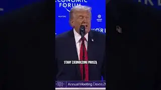 Trump w Davos: Nie użyję siły, ale Grenlandia powinna być nasza
