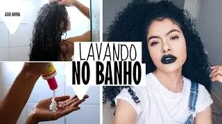 COMO LAVAR OS CABELOS CACHEADOS