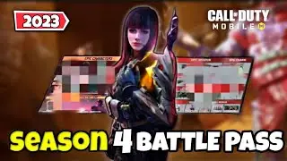 Codm Season 4 New Battle Pass Characters Leaks 2023 | Cod Mobile Season 4 Battle Pass Leaks 2023
