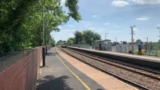 Gainsborough Lea Road Railway Station   2 Northern Trains arrive at same time   HD 720p