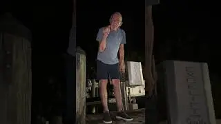 Caught fishing at Trey Taylor's private dock and met his out of control uncle. #treytaylor #fishing
