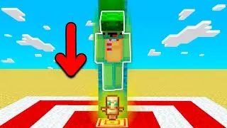 J'ai surv&eacute;cu &agrave; cette chute mortelle sur Minecraft...