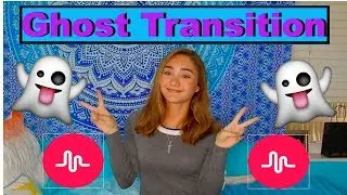 How to do the #GhostTransition on Musical.ly *EASY*