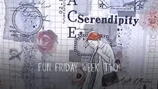 FUN FRIDAY Week Two! Collage art |Creative journaling |Creative Art |Art Journaling |Collage with me