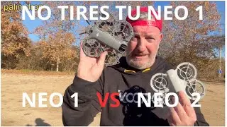 DJI Neo VS Neo 2 , seguimiento y sonido , comparando ....