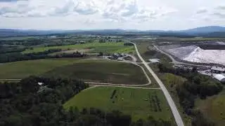 Coventry landfill tour. Coventry Vermont. Part 1. 