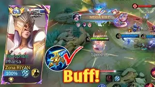 PHARSA LIGHTNING TRUNCHEON BUILD 🔥|| BEST BUILD 1 SHOT PHARSA 2026 - MLBB