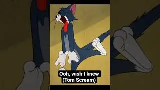 Ooh wish I knew using Tom's scream #scpwishiknew #wishiknew #tomandjerry #capcut #chopped