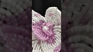 #бисер #бисероплетение #flowers #рукоделие #своимируками #орхидея_из_бисера #орхидея